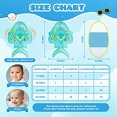 thumbnail image 1 of No Flip Over Baby Pool Float con dosel UPF50+ Protección solar, Flotador inflable para beb balhvit life balhvit life, 1 of 2