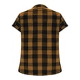 thumbnail image 6 of yillto Womens Plus Size Shirts V Neck Short Sleeve Tunic Tops Summer Fashion Trendy Clothes XL-4XL, 6 of 7