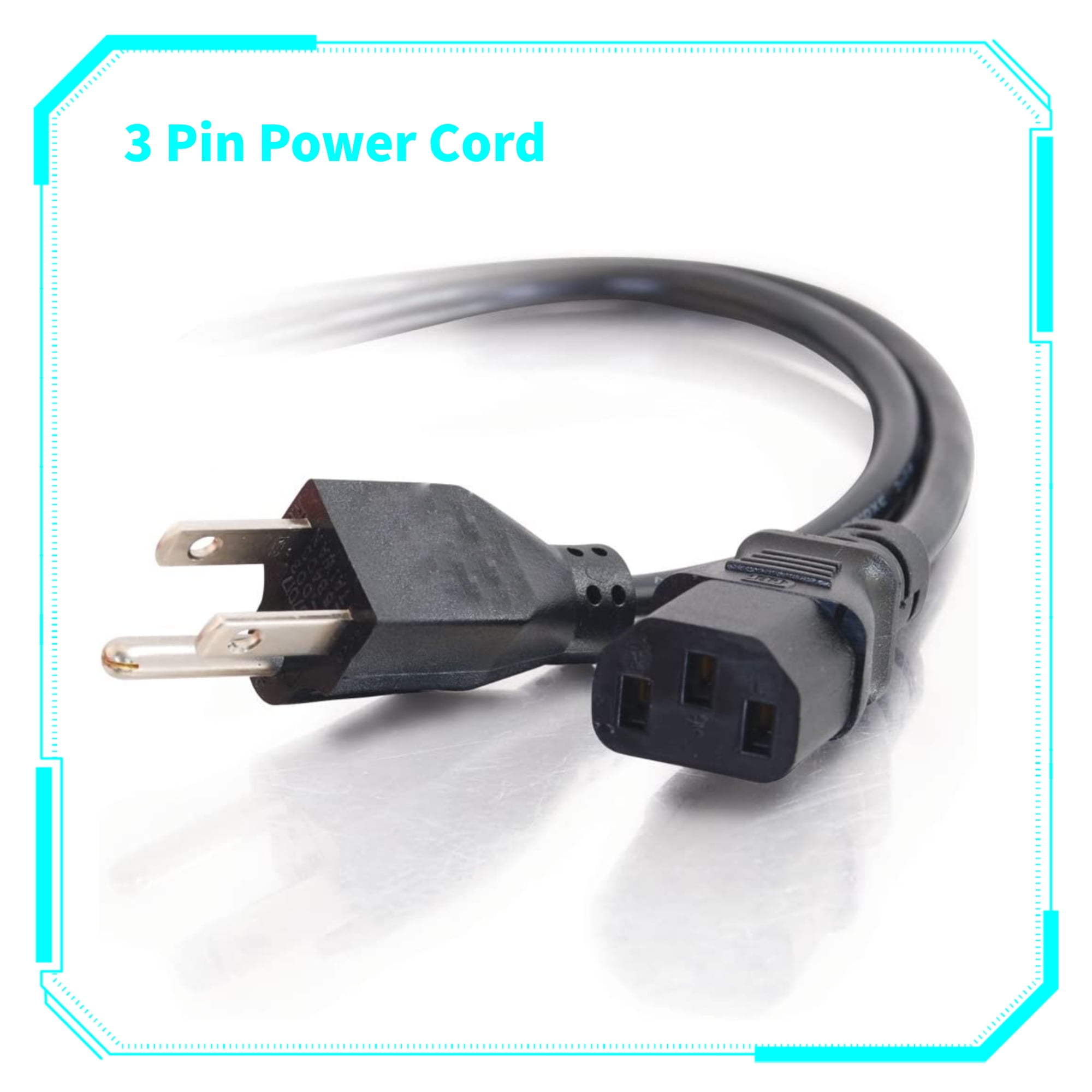 KONKIN BOO Compatible 5ft AC Power Cord Cable Replacement for Cooks