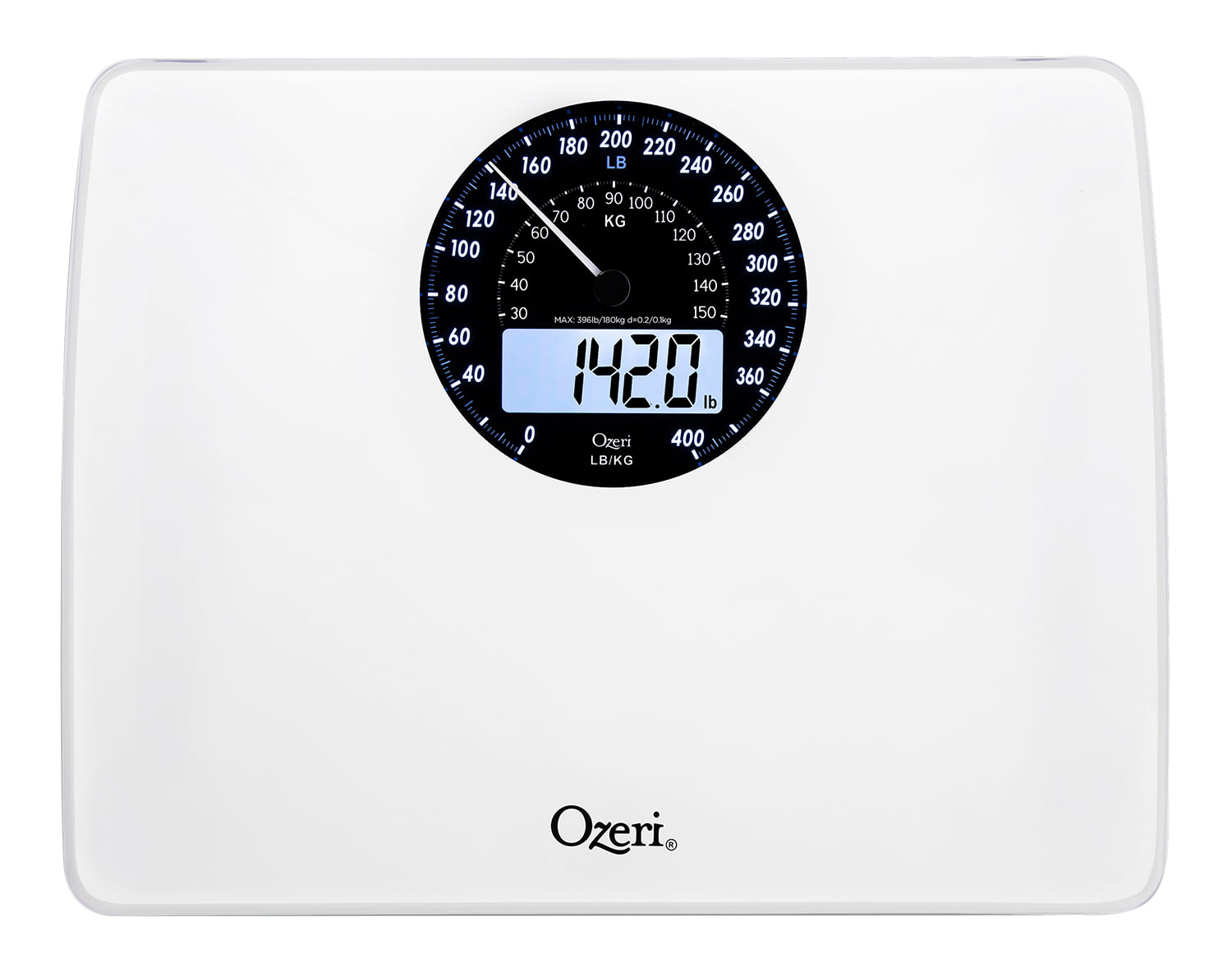 EatSmart Precision Digital Bathroom Scale with Extra Large Lighted Display Free 