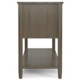 thumbnail image 4 of Simpli Home Ela SOLID WOOD 48 inch Wide Transitional Console Table in Smoky Brown, 4 of 12