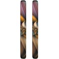 thumbnail image 1 of NETILGEN Fashion Brown Flower Refrigerator Door Handle Covers Set of 2, Non-Slip Kitchen Appliance Decoration Mat for Fridge Dishwashers Microwave Kitchen Handle Decor, 1 of 7
