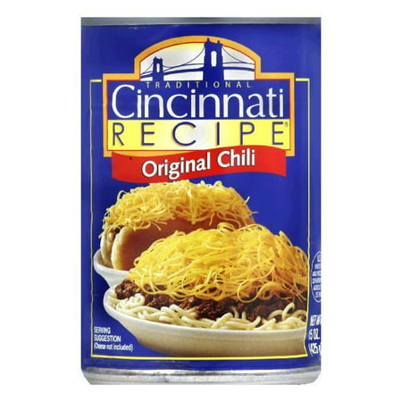 Cincinnati Recipe Chili With Meat, 15 oz - Walmart.com