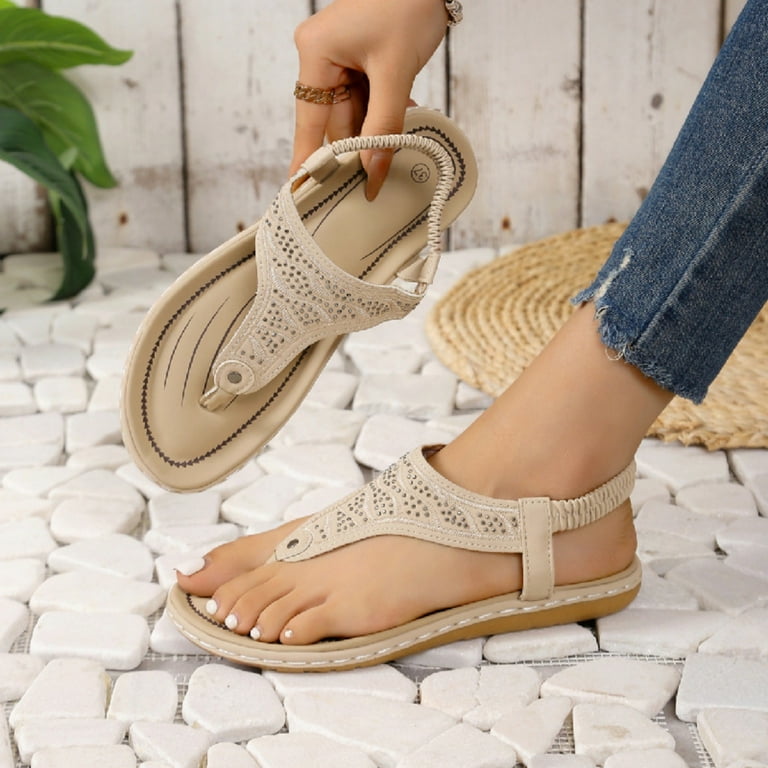 Shoes Beige Sandals Low Heel Women's Timeless Edge Clear Beige Low Block  Heel Sandals Size: Red