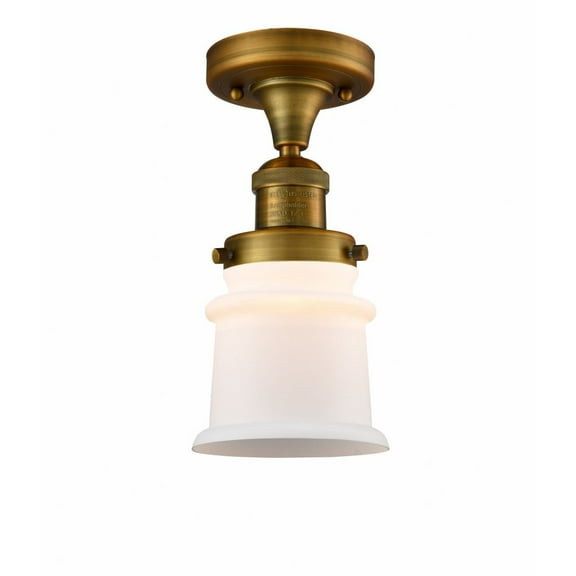 Innovations Lighting - Canton - 1 Light Semi-Flush Mount In Industrial
