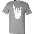 thumbnail image 3 of Inktastic Rocker Horns T-Shirt, 3 of 5