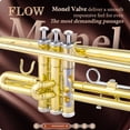 thumbnail image 2 of Juego estándar Trumpet ALLSET ABT-400 Bb con funda y accesorios, 2 of 6
