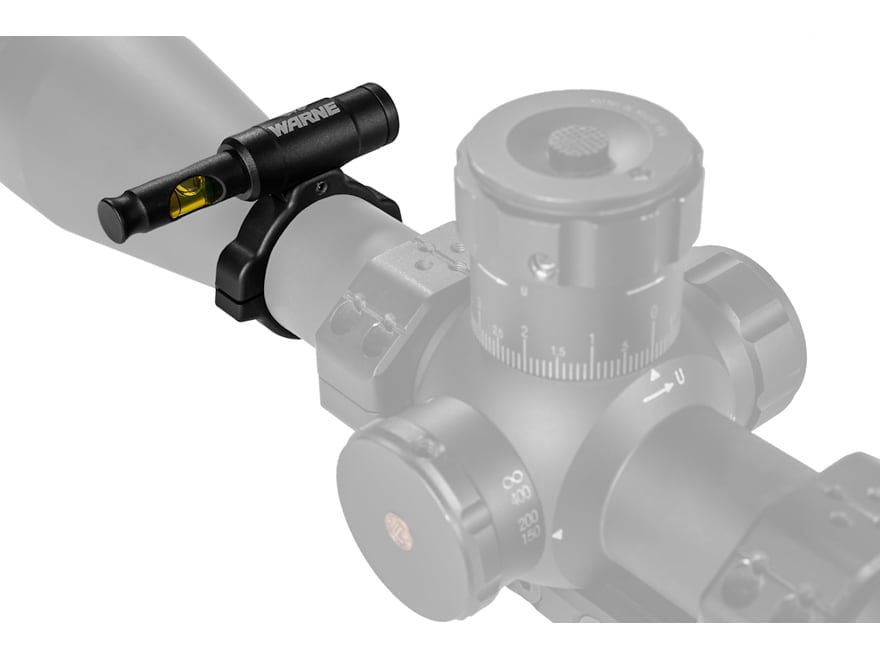 Warne USL30 Universal Scope Level Bubble Level Aluminum Black 30mm Diameter