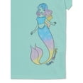 thumbnail image 3 of Wonder Nation Girls Short Sleeve Top and Sleep Short Pajama Set, 2-Piece, Sizes 4-18 & Plus, 3 of 3
