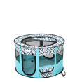 thumbnail image 4 of Pet Tent Foldable Pet Delivery Room Tent, 4 of 4
