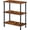 Rustic Brown, variant on HOOBRO End Table 3-Layer Open Shelves Nightstand Bedroom Living Room Brown BF48BZ01US