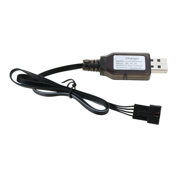 Advanced 7.4V Charging Cable SM4P Lithium Batteries Charging Cord with Safe Protections for DE36W DE65 HM202 EC08 EC16