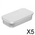 thumbnail image 1 of 5x Contenedor de Caja de Hojalata Caja de Dulces Sellado Contenedor de Artículos Pequeños Caja de Almacenamiento Vacía Contenedor de Hojalata de Metal 5 piezas, 1 of 10