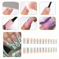 thumbnail image 3 of RAGUPEL 24Pcs Glue on Nails for Women,Hand-Painted Pattern Square Press on Nails,3D Flower Design Cute Nails,Cute Press on Nails for Daily Life,Dating,Gatherings and Photo Shoots,Style2, 3 of 7