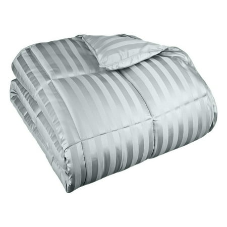 Superior All Season Down Alternative Wide Stripe Comforter