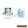 thumbnail image 3 of 1 llavero plegable con forma de libro para niños, juguete 3D para Año Nuevo, regalo de Navidad, alivio del estrés y la ansiedad, llavero pequeño con forma de castillo de dinosaurio para Navidad, 3 of 5