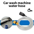 thumbnail image 2 of High Pressure Self-Priming Water Inlet Hose, Replacement Pipe for Car Washing Machine, 2 of 10