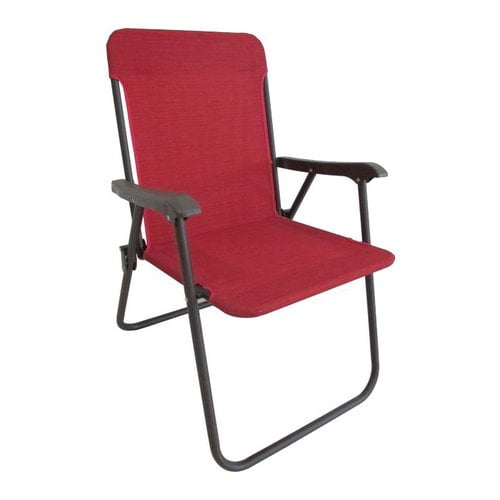 Mainstays Fabric Folding Chair Red