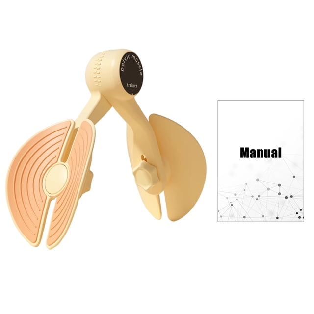 CSChome Pelvic Floor Muscle Trainer Thigh Exerciser - Pelvic Floor Muscle Trainer, 4-level Resistance Adjustment, Inner Leg Muscle Trainer, Thigh Exercise Equipment
