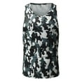 thumbnail image 3 of ZRBYWB Men's Workout Tank Tops Summer Fashion Casual Round Neck Camouflage Color Sleeveless Top Vest, 3 of 7