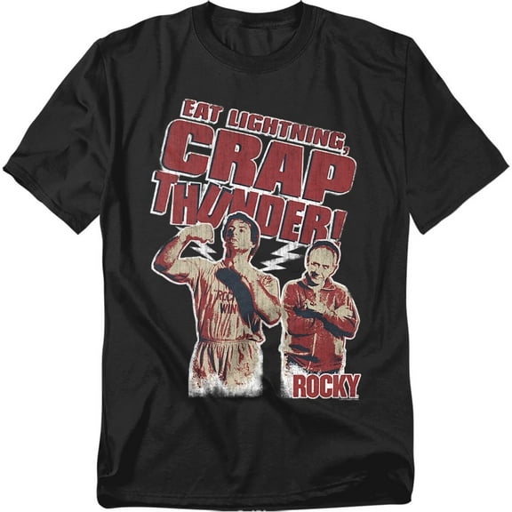 Rocky T-Shirt Eat Lightning Unisex Graphic Tee For Men & Women