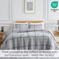 thumbnail image 2 of Southshore Fine Living Inc. Juego De Ropa De Cama De Tamaño Queen De 3 Piezas, Edredón A Cuadros Tamaño Matrimonial O Queen Con 2 Fundas, Colcha De Microfibra Para Cama Queen O Matrimonial, Juego De C, 2 of 5