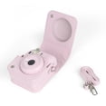 thumbnail image 4 of Bolsa de cámara portátil Bolsa protectora de cuero PU para Fujifilm Mini12 (rosa) Likrtyny  Para estrenar, 4 of 9