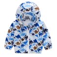thumbnail image 1 of Chaquetas de verano con protección solar para niños pequeños de SDJMa, abrigos con capucha y cremallera estampados, 1 of 3