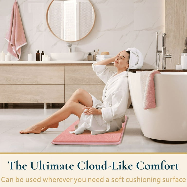 Non-slip Memory Foam Bath Mat - Soft And Comfortable Bathroom