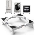 thumbnail image 1 of Washing Machine Stand Base For Fridge Washing Machine Dryer Adjustable In Length 44cm-66cm Support Load 300 Kg With Noise Reduction Effect, 1 of 2