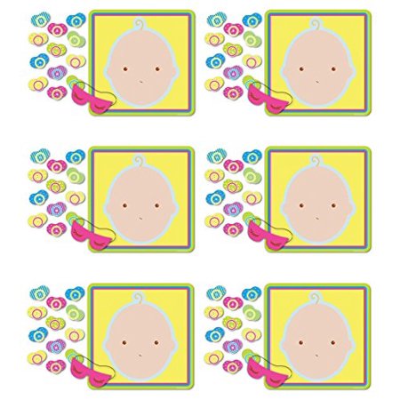 Beistle S66675az6 6 Pack Pin The Pacifier Baby Shower Game Beistle S66675az6 6 Pack Pin The Pacifier Baby Shower Game