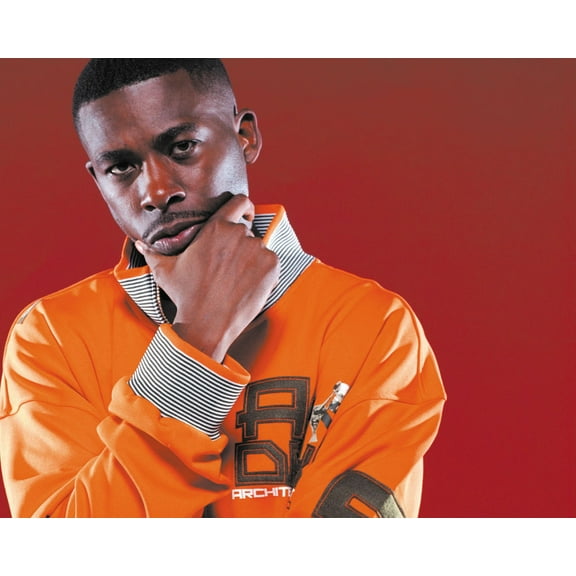 Gza Poster 24x36 Orange Jacket #A Art Poster 24x36 Multi-Color Square Adults Best Posters