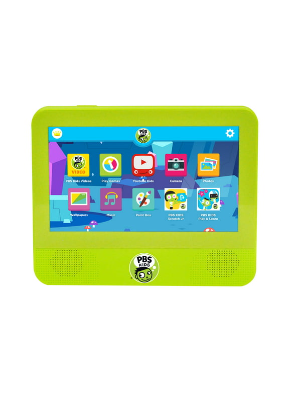 PBS Kids Playtime Pad PBDV704DVDB 7" Tablet with DVD - 1.3GHz -16 GB Storage - 1024 x 600 - Android 7.1