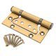 thumbnail image 1 of Puerta de madera gruesa de acero inoxidable 304 bisagras para madre muebles Hardware, cobre antiguo Feliz Sencillez, 1 of 5