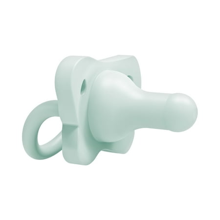 Dr. Brown's HappyPaci 100% Silicone Pacifier 0-6m, BPA Free, Cool Gray, Green, Ecru, 3 Pack