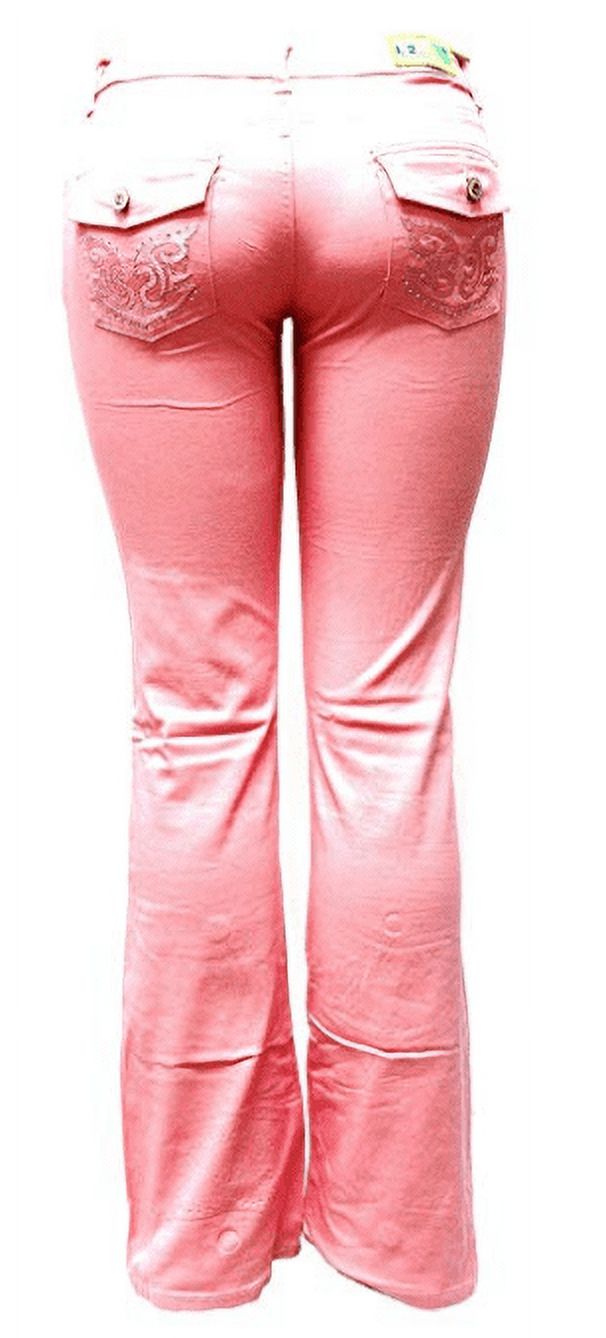Jeanswear Junior Women's Denim Premium Stretch Bootcut Jeans - image 3 of 4