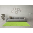thumbnail image 3 of Ahgly Company Indoor Rectangle Abstract Turquoise Blue Contemporary Area Rugs, 5' x 8', 3 of 4