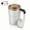 White, variant on Automatic Magnetic Stirring Coffee Mug, Self Stirring Mug with Electric Mixer Base, Stainless Steel Insulated Protein Shaker Bottle, Rechargeable Mixing Cup for Coffee Protein Shakes, Gifts