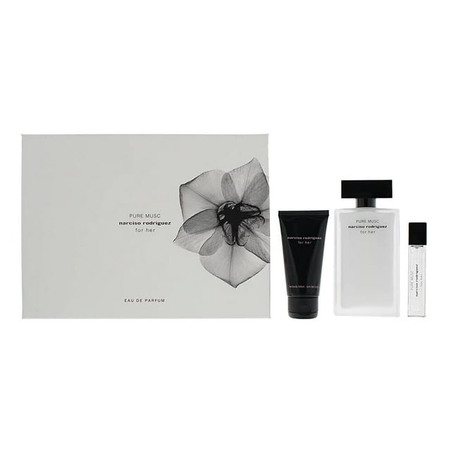 Perfume Narciso Rodriguez Narciso Pure Music, juego de 3 piezas, 100 ml