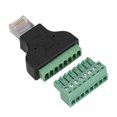 thumbnail image 4 of WALFRONT DVR Ethernet Connector RJ45 Male Jack to 8 Pin Screw Terminal Connector, RJ45 Screw Terminal, Screw Terminal Converter, 4 of 7