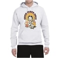 thumbnail image 2 of Wild Bobby, Betty Boop Good Vibes Only Betty Boop Unisex Hoodie Sweatshirt, White, 3X-Large, 2 of 5