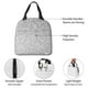 thumbnail image 4 of Easygdp Silver Mosaic Bolsa Térmica Premium - Tela Oxford Impermeable, Gran Capacidad, Bolsillo Frontal, Unisex para Trabajo, Escuela, Actividades al Aire Libre y Picnics, 4 of 8