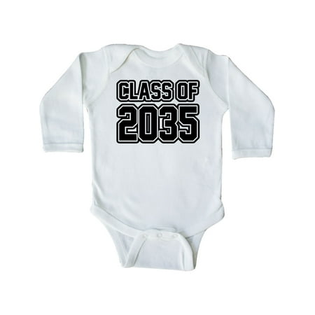 

Inktastic Class of 2035 Gift Baby Boy or Baby Girl Long Sleeve Bodysuit