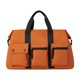thumbnail image 1 of Bolsa de gimnasia Bolsa de lona para hombres multipropósito, liviano con bolsillo de bolsillo portátil de semanario para el gimnasio de entrenamiento Naranja, 1 of 8