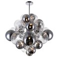 thumbnail image 2 of CWI Lighting Pallocino 15 Light Chandelier With Chrome Finish, 2 of 6