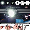 thumbnail image 2 of Bangcool Bike Rear Light Set Rechargeable Bicycle Tail Light Bicycle Warning Light, 2 of 10