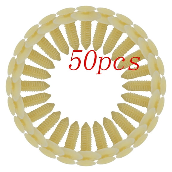 LABLT Door Trim Panel Plastic Retainer Push Rivet Clips Fit for Car Ford Aerostar Bronco 50Pcs