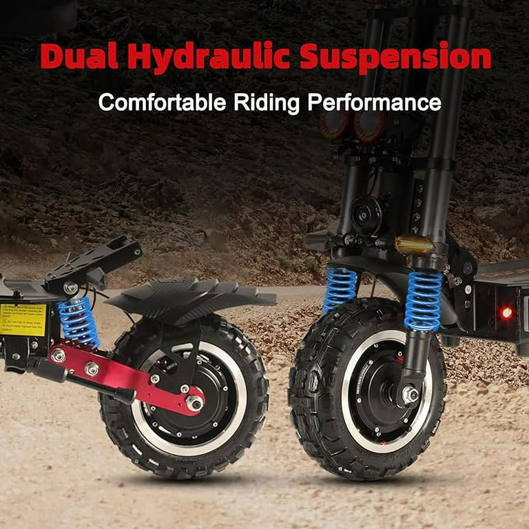 ZonDoo ZO03 Plus Adult Electric Scooter, 6000W, 58 MPH, 60 Mile