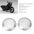 thumbnail image 3 of Motorcycle Frame Hole Cap, 2PCS Motorcycle Frame Hole Cover Cap CNC Aluminum Dustproof Frame Hole Plugs for CMX1100, 3 of 7
