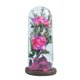 thumbnail image 1 of Regalo navideño para mujeres: rosas brillantes con cúpula de cristal, 1 of 5